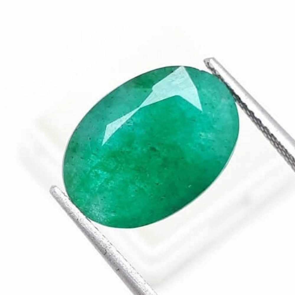 5.50 Ct Natural Emerald  Certified Gemstone